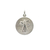 Medalla Virgen de Loreto - Plata Blanca 925 - 24mm
