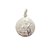 Medalla Santa Lucía - Plata blanca 925 - 20mm