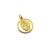 Medalla Virgen de Luján - Plaqué Oro 21k - 18mm