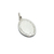 Medalla Santa Maravillas De Jesús - Plata Blanca 925 - 22mm en internet