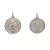 Medalla María Del Rosario De San Nicolás (Coronada) - Plata 925 Blanca - 18mm