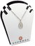 Medalla Virgen Milagrosa - Doble Faz - Plata blanca 925 - 16mm - Vicenza Joyas y Relojes