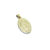 Medalla Virgen Milagrosa - Plata con frente en oro 18k - Doble faz - 24mm en internet