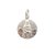 Medalla Virgen De Montserrat - Plata Blanca 925 - 18mm