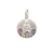 Medalla Virgen De Montserrat - Plata Blanca 925 - 18mm