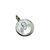 Medalla Padre Pío - Plata 925 Blanca - 24mm - comprar online