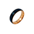 Anillo De Tungsteno Y Titanio - Modelo Parma Blue