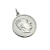 Medalla Juan Domingo Perón - Plata Blanca 925 - 26mm