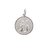 Medalla Santa Rita - Plata Blanca 925 - 20mm