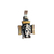 Cruz Rostro de Cristo - Plata y Oro - 20mm - comprar online