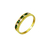 Anillo DIANA Oro 18K Gold Crystal Esmerald
