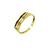 Anillo NUT CRYSTAL Y SIAM 18k