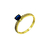 Anillo Solitario BASTET BLUE MONTANA 18K