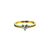 Anillo Solitario BASTET CRYSTAL 18K - comprar online