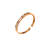 Anillo NIX 18k Rosé Crystal