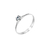Anillo Solitario VESTA 18k Crystal