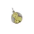 Medalla Sagrado Corazón De Jesús - Plata Y Oro - 20mm - comprar online