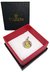 Medalla Sagrado Corazón De Jesús - Plata Y Oro - 20mm - Vicenza Joyas y Relojes