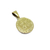 Medalla San Benito - Plata con frente en oro 18k - Doble Faz - 22mm en internet