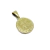 Medalla San Benito - Plata con frente en oro 18k - Doble Faz - 22mm en internet
