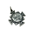 Cruz San Benito - Doble Faz - Plata 925 envejecida - 32mm - comprar online
