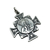 Cruz San Benito - Doble Faz - Plata 925 envejecida - 40mm - comprar online