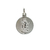 Medalla San Expedito - Plata blanca 925 - 14mm - comprar online