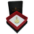 Imagen de Medalla Santo Rostro de Jesús - Plata con frente en oro 18k - 18mm