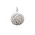Medalla Santa Rosa De Lima - Plata Blanca 925 - 22mm