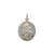 Medalla Schoenstatt Servus Mariae - Plata 925 Blanca - 22mm