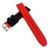 Malla Para Reloj - Marca Ibérica - Silicona - Negro y Rojo - comprar online
