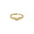 Anillo Solitario CERES 18 K GOLD CRYSTALS en internet