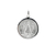 Medalla Virgen Del Valle - Plata 925 Blanca - 20mm