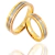 Venecia - Alianzas de Tungsteno Y Titanio con Rodio - 3 colores - tienda online