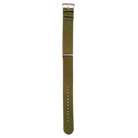 Mallas Para Relojes - Nato - Colores Verde, Negro y Blanco - 18, 20 Y 22 mm - Vicenza Joyas y Relojes