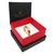 Anillo De Tungsteno Y Titanio - Modelo Vicenza Gold - Vicenza Joyas y Relojes