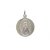 Medalla Virgen De Luján - Plata 925 Blanca - 24mm