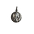 Medalla Virgen Niña - Plata 925 envejecida - 18mm