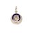 Medalla Virgen Niña Esmaltada - Plata 925 - 16mm