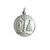 Medalla Señor Y Virgen Del Milagro De Salta - Plata 925 Blanca - 24mm