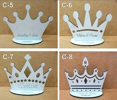 10x Lembrancinha Coroa | 15cm | Princesa, Príncipe, Rainha, Rei - comprar online