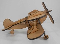 AV-002 - Avião Biplano modelo-2 P/montar | MDF | Corte a Laser na internet