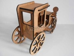 Carrinho Madeira P/montar Calhambeque| MDF | Corte a Laser na internet
