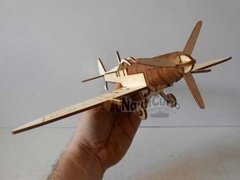 Avião Spitfire P-301 P/montar | MDF | Corte a Laser - loja online