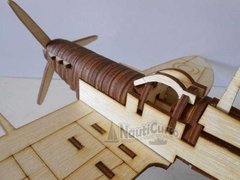 Avião Spitfire P-301 P/montar | MDF | Corte a Laser - comprar online
