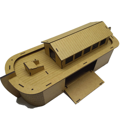 Arca De Noé Decoração Mdf P/montar Medida 60x20x30cm - loja online