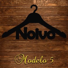 Cabide Modelo 5 Personalizado casamento, NOIVO, Loja