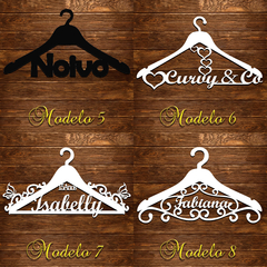 3x Cabides C/nomes Personalizado Debutante Daminha, Noivos - comprar online