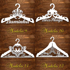 3x Cabides C/nomes Personalizado Debutante Daminha, Noivos na internet