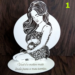 20 Lembrancinhas Gestante E Chá De Bebê 15cm - MODELO 1